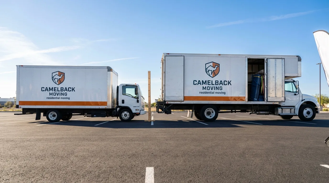 Moving truck size capacity guide in Waveland